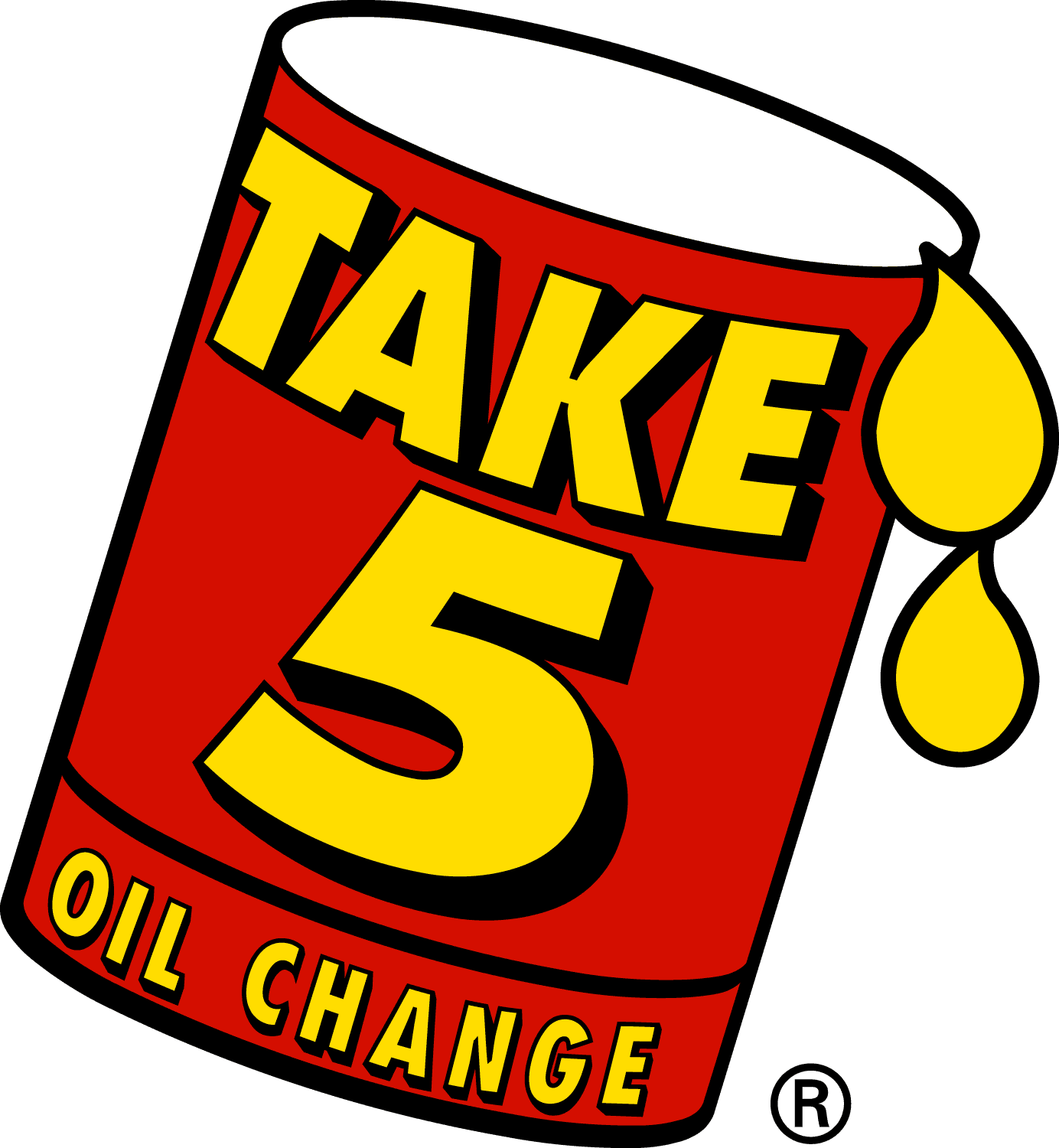 Take 5 Oil Change Logo
