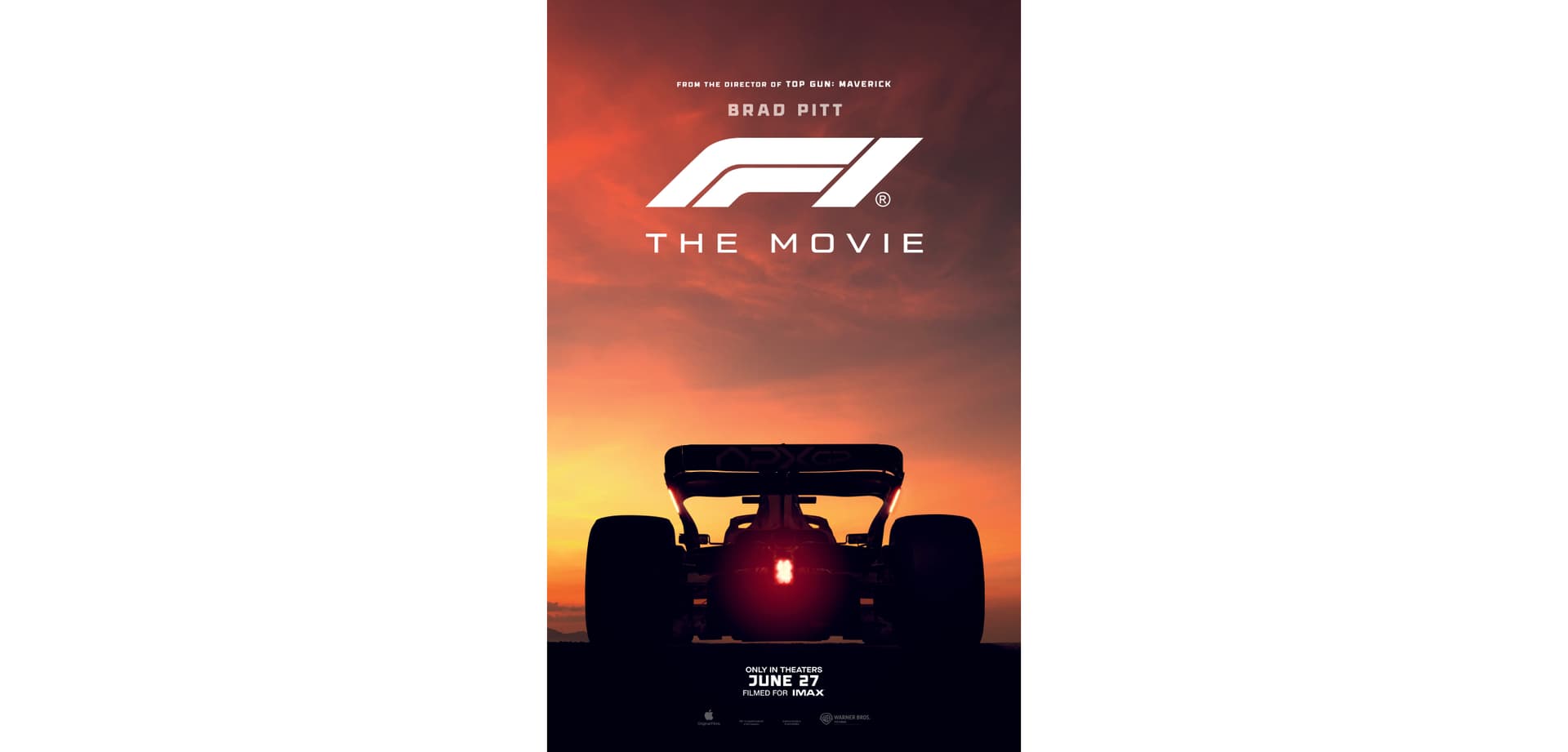 F1 The Movie Poster